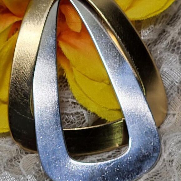 Vintage Napier, Silver and Gold Tone Stamped Pendent - Picture 2 of 5